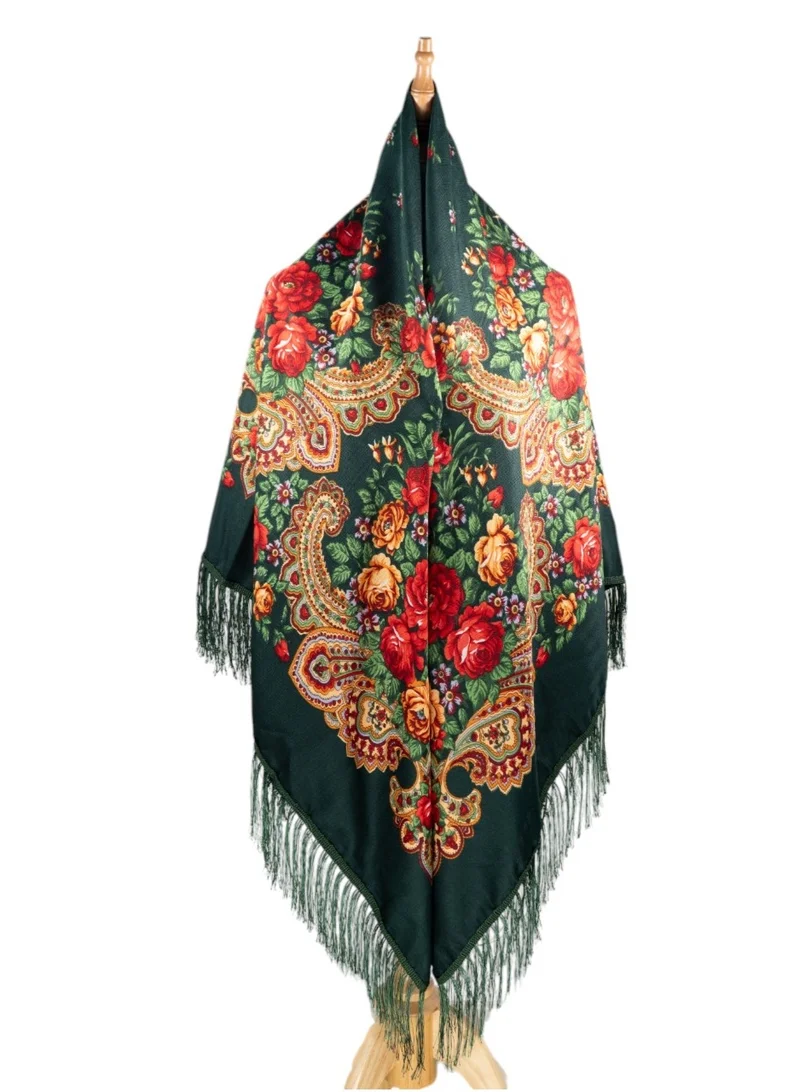 Bidani Empress Sapphire Blossom Shawl – Vintage Paisley